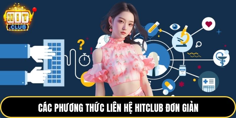 Các phương thức liên hệ HITCLUB đơn giản
